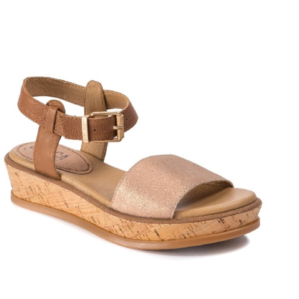 Lucca Lane Kameron Open Toe Ankle Strap Sandals